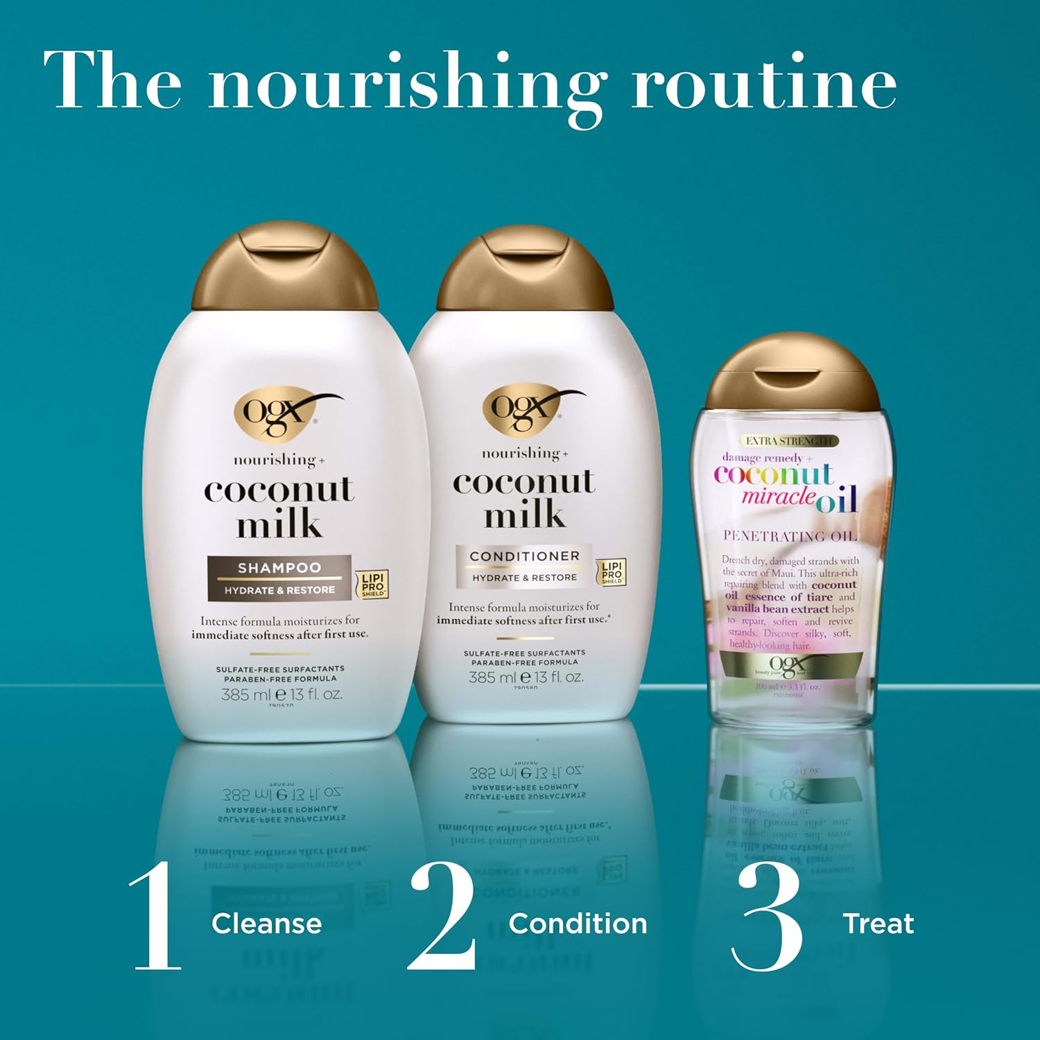 Nourishing + Coconut Milk Shampoo, 25.4 Fl. Oz - Image 4