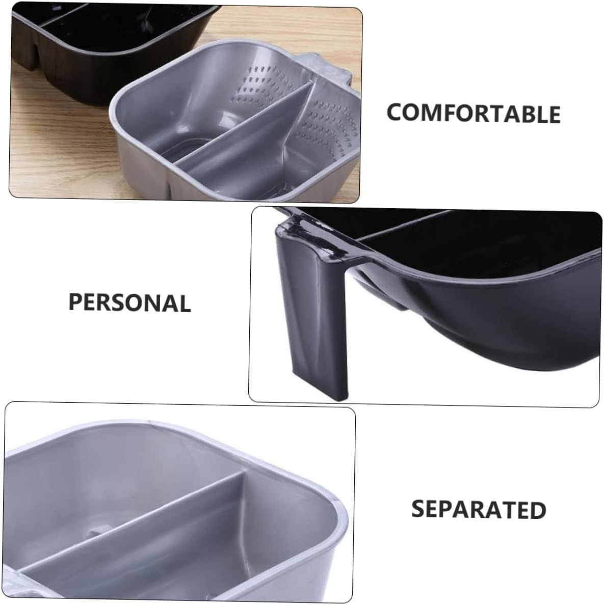 3Pcs Hair Dye Mixing Bowl for Salon and Home Use Professional Tinting Tool Mixing Bowl Handle for Hair Coloring and Highlighting - Image 5