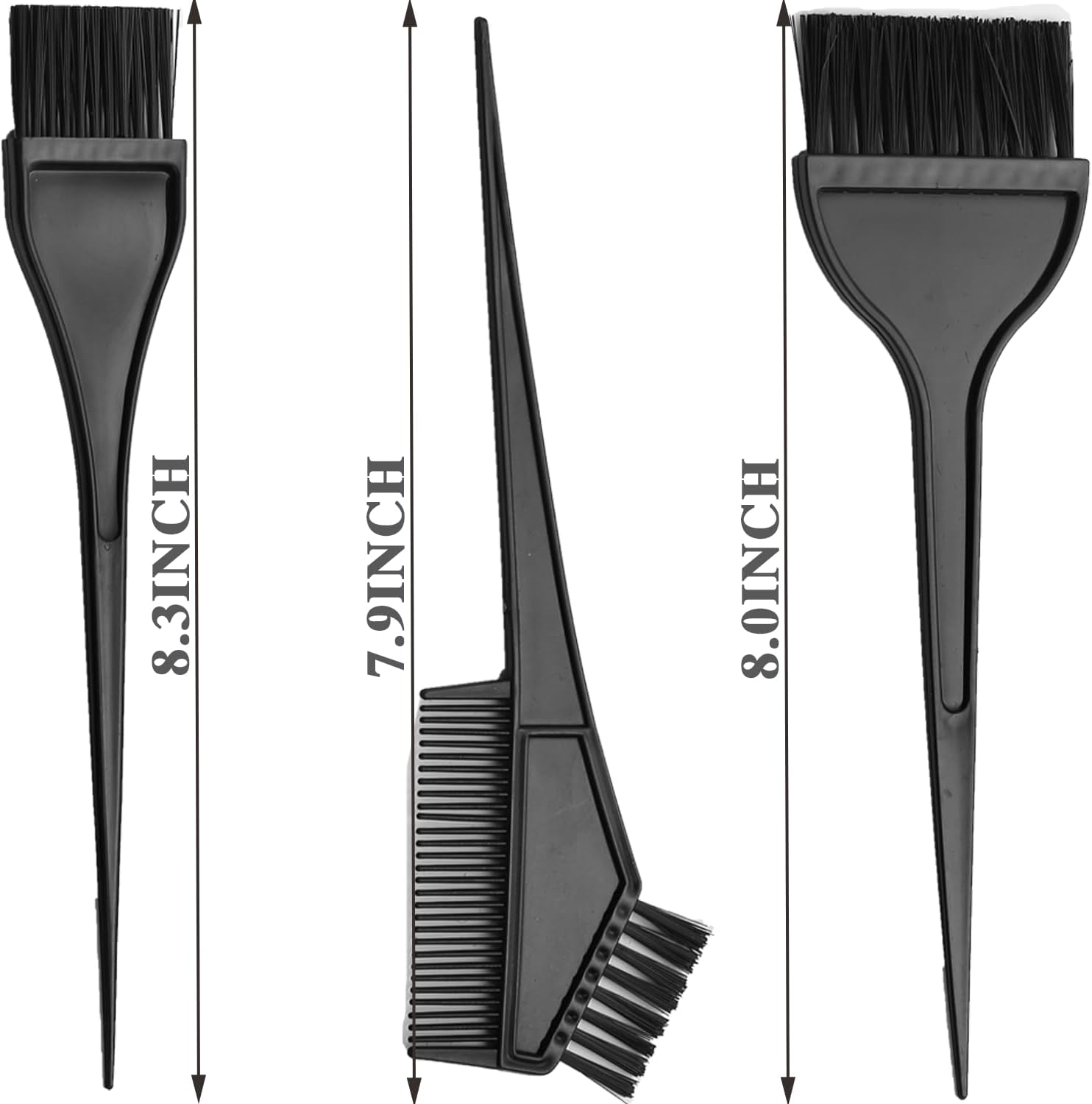 6Pcs Professional Salon Hair Coloring Dyeing Kit, Hair Bleach Dit Hair Coloring Products with Hair Dye Brush, Hair Color Bowl, Hair Clips - Image 3