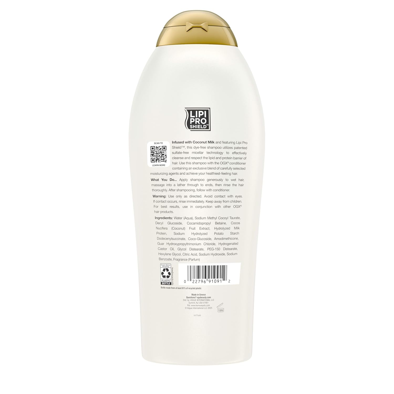 Nourishing + Coconut Milk Shampoo, 25.4 Fl. Oz - Image 6