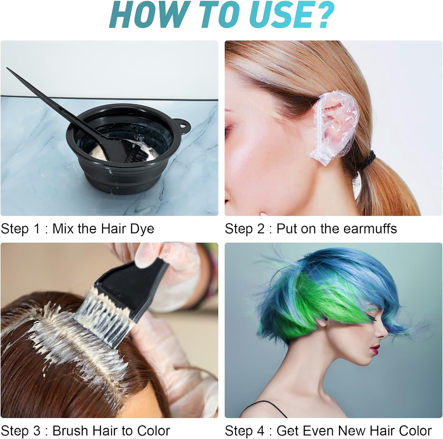 12Pcs Hair Bleach Kit, Professional Hair Coloring Products - Image 6