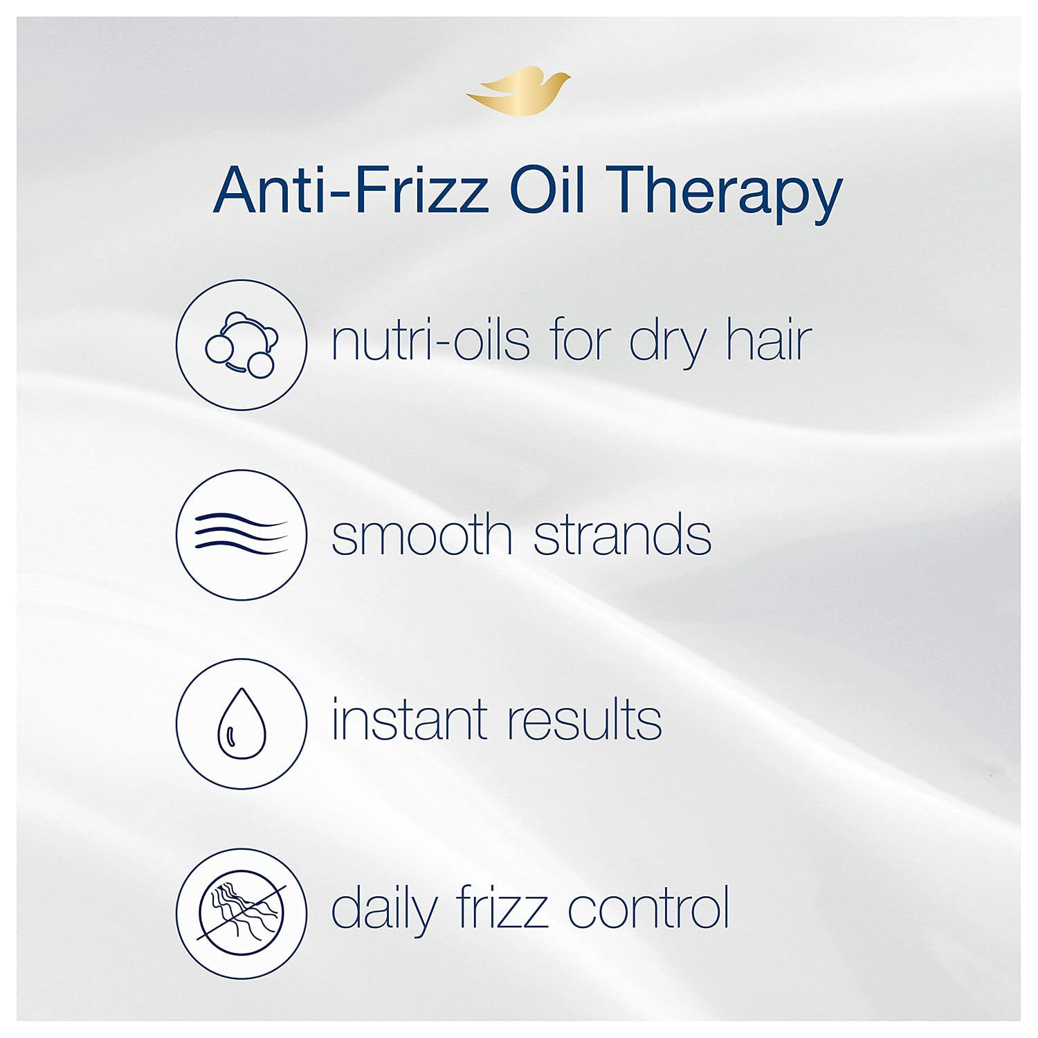 Dove Nutritive Solutions Anti-Frizz Oil Therapy Conditioner (12 oz, 4-Pack) - Image 3